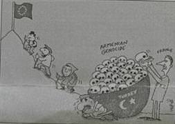 Fransa’da ’sözde soykırım’ karikatürü rezaleti