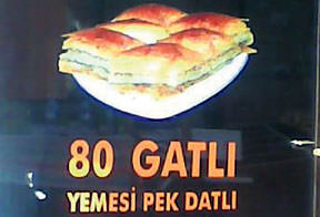 Depreme dayanıklı baklava