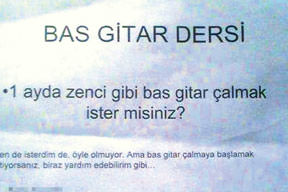 Bas gitar dersi