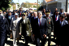 Şehitlik ziyareti