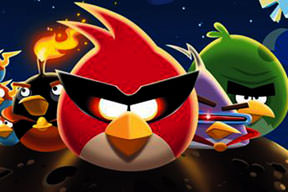 Angry Birds uçuşta