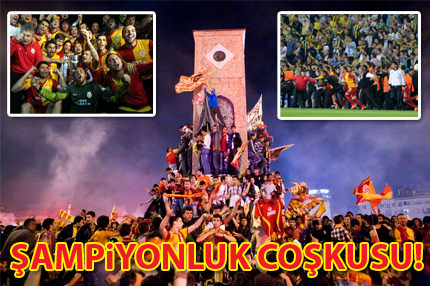 Şampiyonluk coşkusu!
