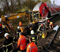 Tren kazası: 33 yaralı