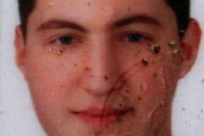 Üzerinden TIR geçti