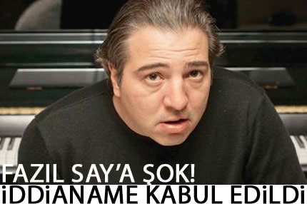 Fazıl Say’a dava açıldı
