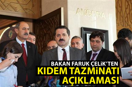 ’Kıdem tazminatı’ açıklaması