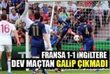 Dev maçtan galip çıkmadı