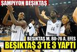 Şampiyon Beşiktaş Milangaz