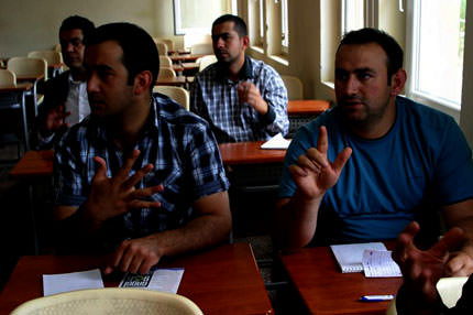 İşaret diliyle güvenlik