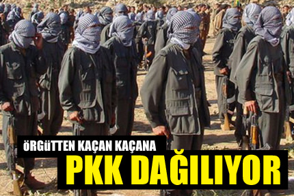 PKK çözülüyor!