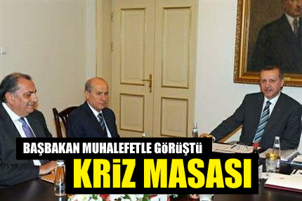 Kriz masası toplandı!