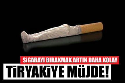 Sigarayı bırakmak artık daha kolay!