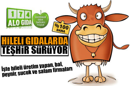 Hileli gıdalarda teşhir sürüyor