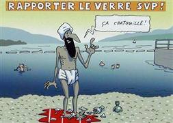 Müslümanları hedef alan 'art niyetli' karikatür