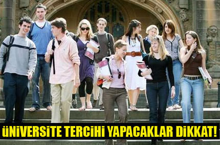 Bu açıklama üniversiye adayları için