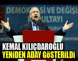 Kemal Kılıçdaroğlu yeniden aday