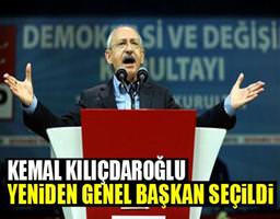 Kemal Kılıçdaroğlu tekrar genel başkan seçildi