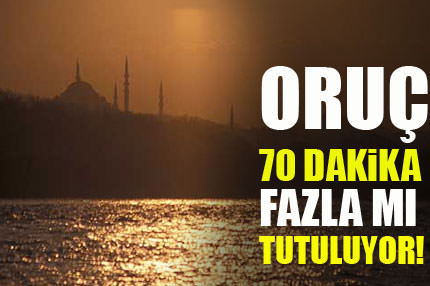 Diyanet İşleri Başkanlığı'ndan imsak açıklaması