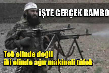 İşte gerçek Rambo