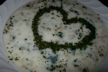 Ayran Aşı Çorbası