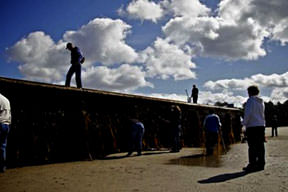 Pasifik'i geçen iskele