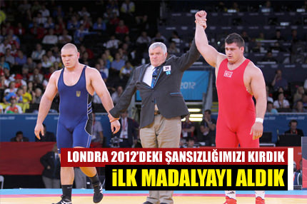 İlk madalyayı aldık!