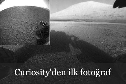 NASA Curiosity'den gelen Mars görüntülerini yayınladı