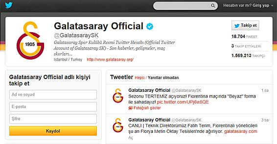 G.Saraydan beyaz mesaj