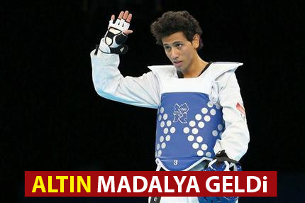 Servet Tazegül altın madalya kazandı!