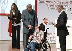 Engelli kızın şiiri Erdoğan’ı duygulandırdı