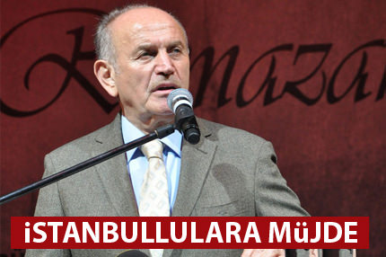 Topbaş’tan İstanbullulara müjde!
