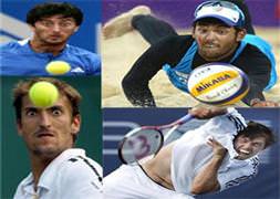 Şekilden şekle giren sporcular