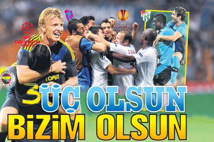 Üç olsun bizim olsun