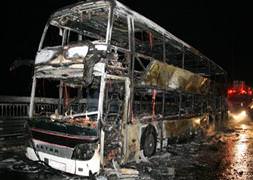 TEM'de 66 yolcu ölümden döndü