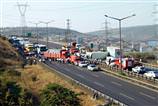 TEM Otoyolu trafiğe kapandı