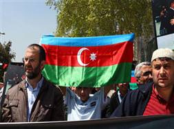 Bakü'de "Kudüs Günü" protestosu