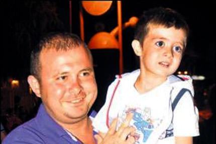 İşte babalık mutluluğu