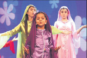 Minik yıldızlarla müzik ziyafeti