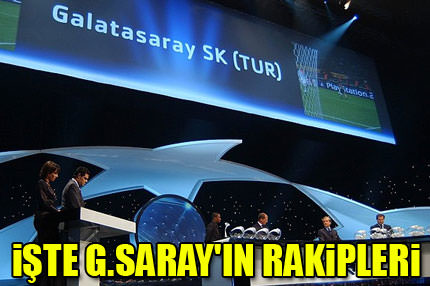 İşte G.Saray’ın rakipleri