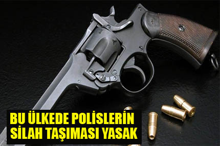 Polislerin yarısının silah taşıması yasak