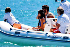 Çeşmeye demir attı