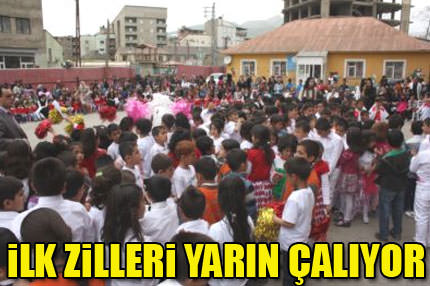İlk zilleri yarın çalıyor