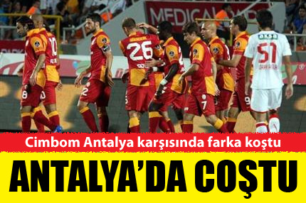 Cimbom farka koştu