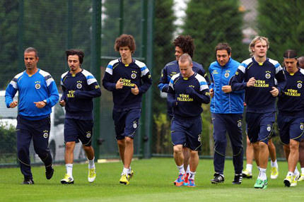 Hazırlıklar tamam Fener kampa girdi