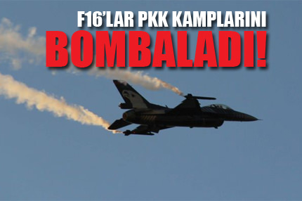 Kamplara bomba yağdı