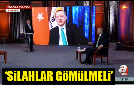 Silahlar gömülmeli