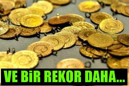 Altından yeni rekor