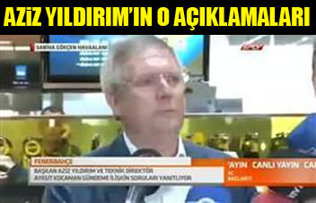Aziz Yıldırım'dan Alex açıklaması-1