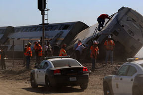 California’da tren kazası