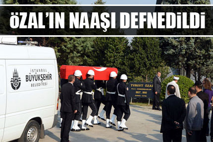 Özal'ın naaşı yeniden defnedildi